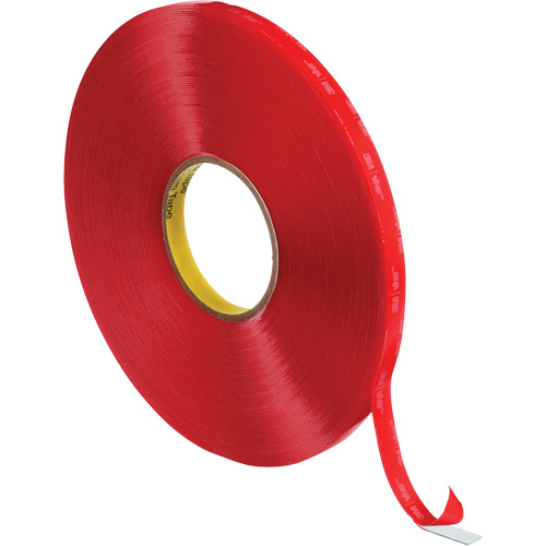 VHB Tape, 33 m (108') L x 12 mm (1/2") W, 40 mils, Acrylic NTL Industrial