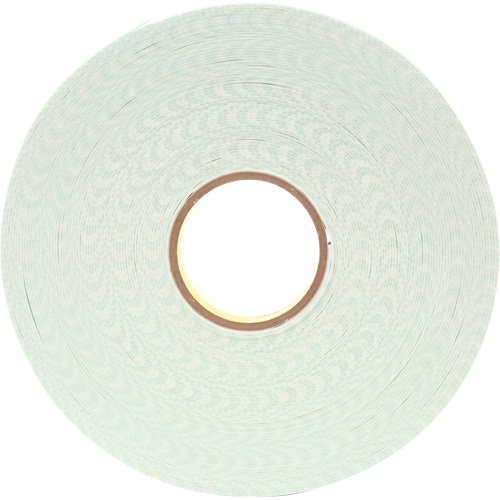 Double-Coated Urethane Foam Tape, 33 m (108') L x 25.4 mm (1") W, 62.5 mils, Urethane NTL Industrial