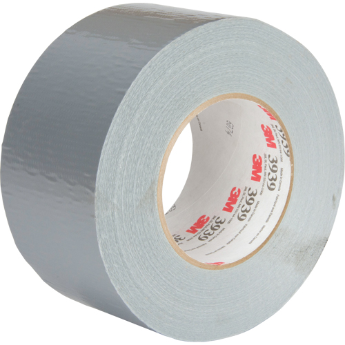 3939 Duct Tape, 9 mils, Silver, 72 mm (2-7/8") x 55 m (180') NTL Industrial