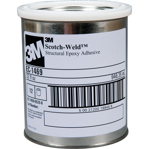 Adh&eacute;sif Scotch-Weld, 0,94 L, Seau, Un composant, Blanc cass&eacute; NTL Industrial