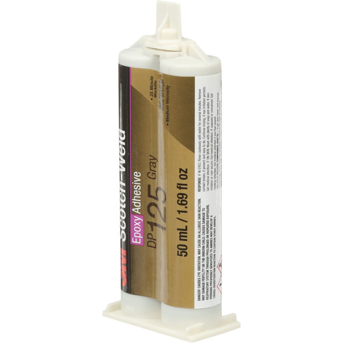 Scotch-Weld Adhesive, 1.7 fl. oz., Cartridge, Two-Part, Grey NTL Industrial