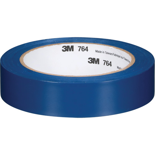 764 General-Purpose Vinyl Tape, 25.4 mm (1") W x 32.9 m (108') L, 5 mils, Blue NTL Industrial