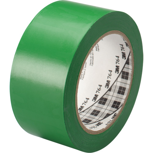 764 General-Purpose Vinyl Tape, 25.4 mm (1") W x 32.9 m (108') L, 5 mils, Green NTL Industrial