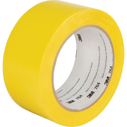764 General-Purpose Vinyl Tape, 50.8 mm (2") W x 32.9 m (108') L, 5 mils, Yellow NTL Industrial