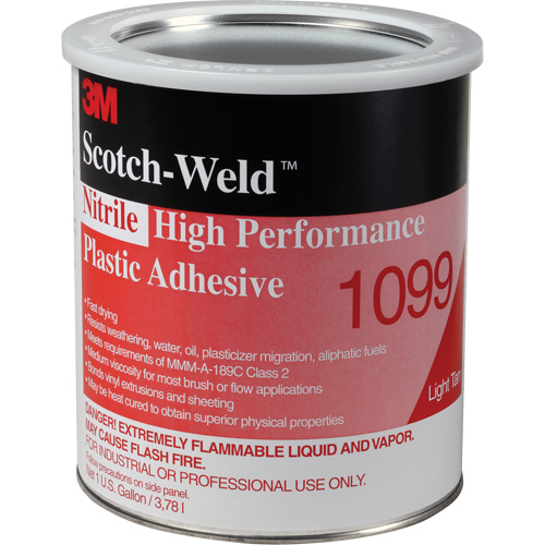 Adh&eacute;sif de plastique, 1 gal., Canette, Lavande NTL Industrial