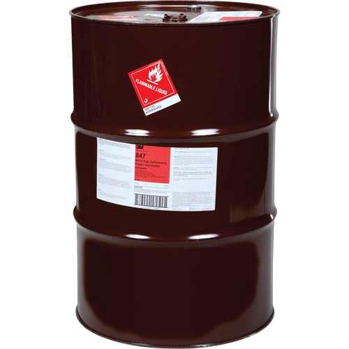 Scotch-Weld Nitrile High-Performance Rubber & Gasket Adhesive, Drum, Brown NTL Industrial