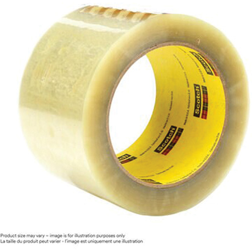 Ruban pour sceller les boîtes Scotch 355, Adh&eacute;sif Thermofusible, 3,15 mils, 36 mm (1-1/2") x 50 m (164') NTL Industrial