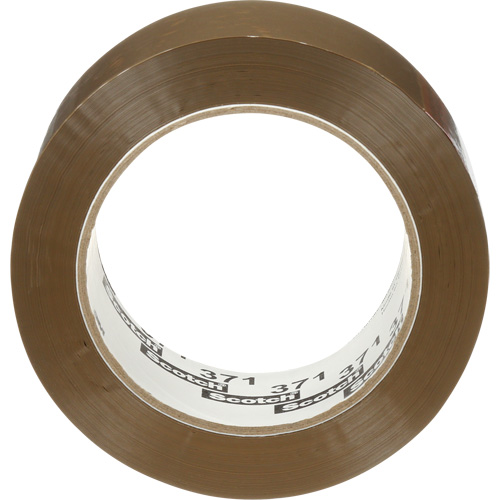 Scotch&reg; Box Sealing Tape 371, Hot Melt Adhesive, 1.9 mils, 48 mm (2") x 100 m (328') NTL Industrial