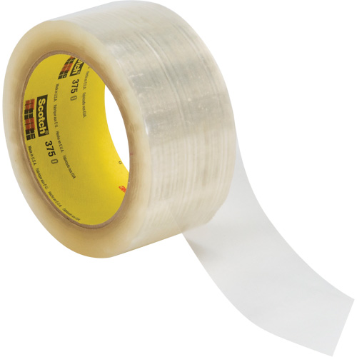 Ruban d'emballage Scotch 375, Adh&eacute;sif Thermofusible, 3,1 mils, 48 mm (1-22/25") x 1500 m (4921') NTL Industrial