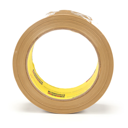 Ruban pour sceller les boîtes Scotch 375, Adh&eacute;sif Thermofusible, 3,1 mils, 48 mm (2") x 50 m (164') NTL Industrial
