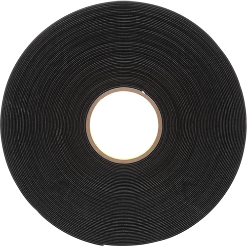 Ruban de mousse en vinyle 4516, 19 mm (3/4") la x 32,9 m (108') lo, 62 mils, Noir NTL Industrial