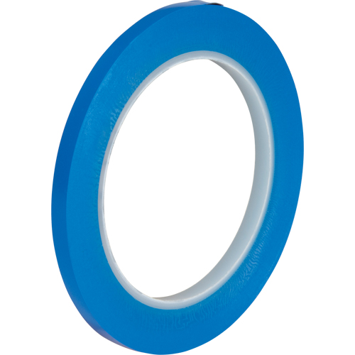 471 Vinyl Tape, 6 mm (1/4") W x 32.9 m (108') L, 5.3 mils, Blue NTL Industrial