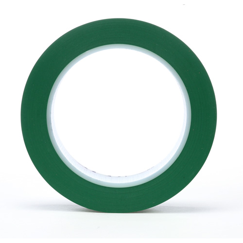 471 Vinyl Tape, 25.4 mm (1") W x 32.9 m (108') L, 5.2 mils, Green NTL Industrial
