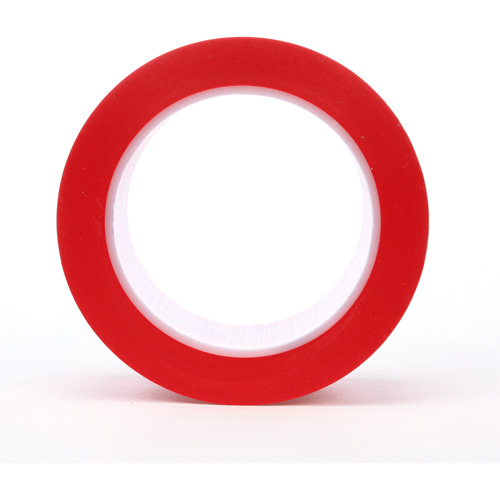 Ruban en vinyle 471, 50,8 mm (2") la x 32,9 m (108') lo, 5,2 mils, Rouge NTL Industrial