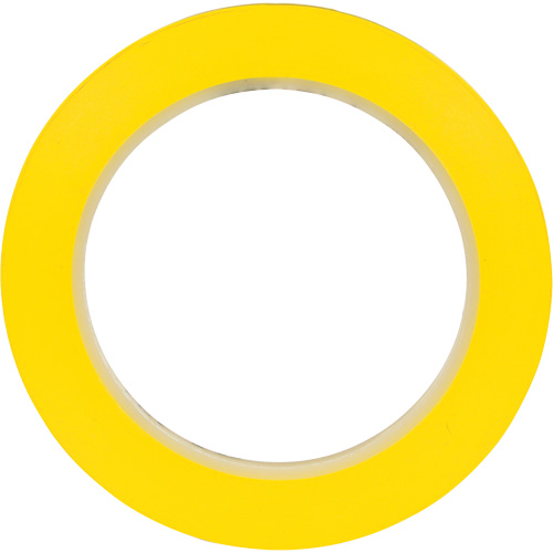Ruban en vinyle 471, 6 mm (1/4") la x 32,9 m (108') lo, 5,2 mils, Jaune NTL Industrial