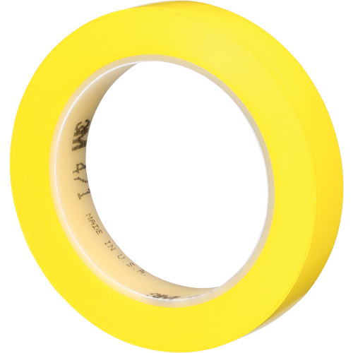 Ruban en vinyle 471, 19 mm (3/4") la x 32,9 m (108') lo, 5,3 mils, Jaune NTL Industrial