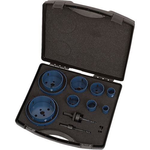 Electrician's Master Holesaw Kit, 12 Pieces NTL Industrial