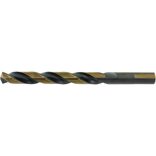 Jet-Kut&reg; Black & Gold Premium M2 Jobber Drill Bit, High Speed Steel, 3/16", 135° Point Angle NTL Industrial