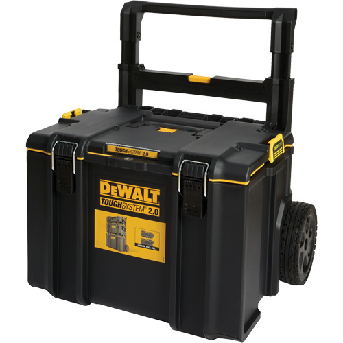 Boîte &agrave; outils roulante ToughSystem 2,0, 23-69/100" x 19-79/100" x 38-7/10", Noir NTL Industrial