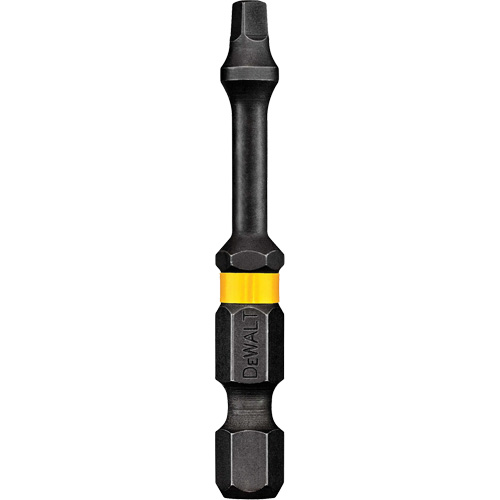 FlexTorq Impact-Ready Drill Bit, Square, #2 Tip, 1/4" Drive Size, 2" Length NTL Industrial