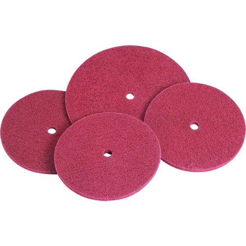 Disque HP meulage et m&eacute;lange, 6" dia., Grain VFN, Oxyde d'aluminium NTL Industrial