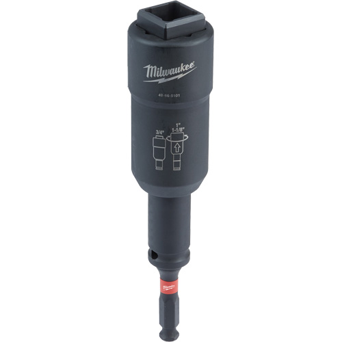 Douille utilitaire de distribution 3 en 1 pour monteur de ligne Shockwave, &agrave; cliquer, Entraînement 1/2" carr&eacute; NTL Industrial