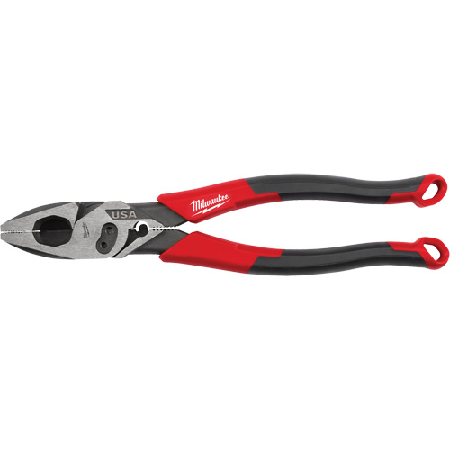 Pince &agrave; poign&eacute;es confort pour monteurs de lignes avec pince &agrave; sertir et coupe-boulons NTL Industrial