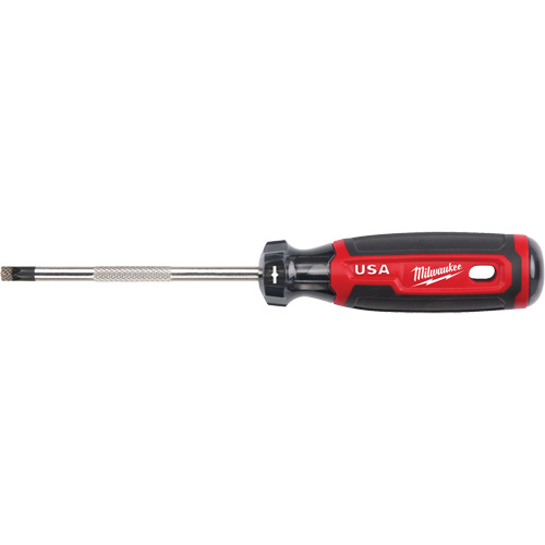 ECX Screwdriver, #2 Tip, Round, 211 mm L, Cushion Grip Handle NTL Industrial