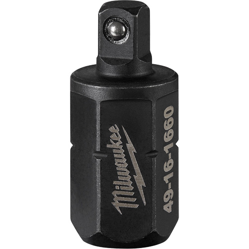 Adaptateur d'enclume pour rochet polygonal Insider, Douille 1/4", 0,55" lo, Sph&eacute;rique NTL Industrial