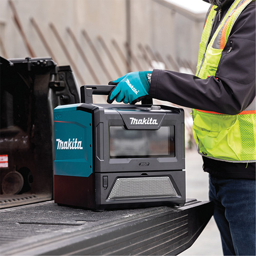 Four &agrave; micro-ondes sans fil 40 V Max XGT (outil seulement), 350 W/500 W, Noir/bleu NTL Industrial