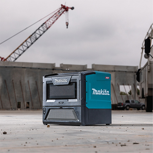 Four &agrave; micro-ondes sans fil 40 V Max XGT (outil seulement), 350 W/500 W, Noir/bleu NTL Industrial