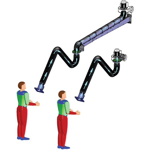 Fume Extractor Arms NTL Industrial