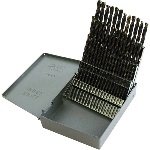 Jeu de m&egrave;ches s&eacute;rie courte, 60 morceaux, Acier rapide NTL Industrial