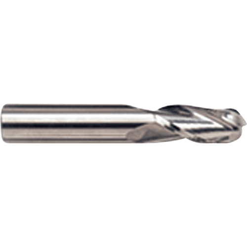 Ball Nose End Mill, 1/8" Dia., 4 Flutes, Carbide NTL Industrial