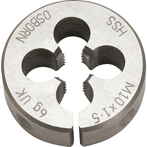 Fili&egrave;re ronde segment&eacute;e, Filet de M10 X 1,5, Acier rapide NTL Industrial