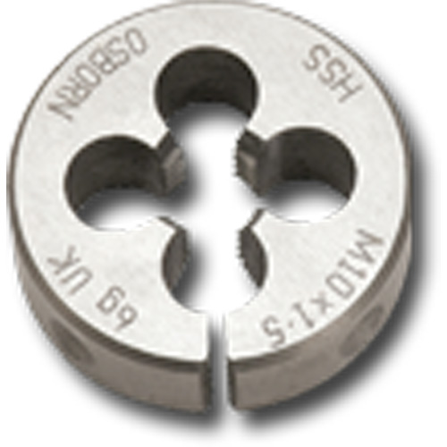 Round Die, 5/16"-22 Thread, High Speed Steel NTL Industrial