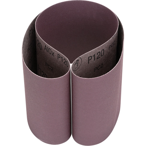 Cloth Belt 241D, 6" W x 48" L, Aluminum Oxide, P120 Grit NTL Industrial