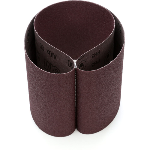 Cloth Belt 241D, 6" W x 48" L, Aluminum Oxide, 50 Grit NTL Industrial