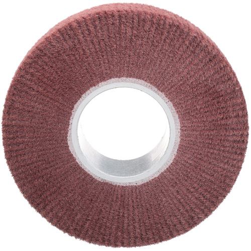 Scotch-Brite Finishing Flap Brush, Aluminum Oxide, Fine Grit, 8" x 2" x 3" NTL Industrial