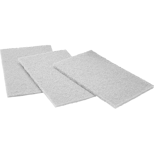 Tampons de nettoyage manuel Scotch-Brite No 7445, C&eacute;ramique, 6" x 9", Grain Nettoyage NTL Industrial