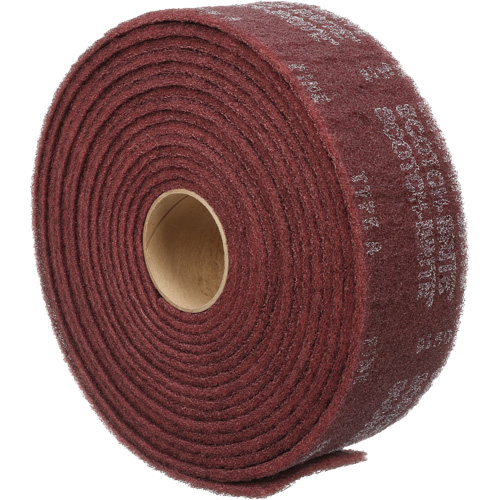 Ruban de nettoyage et de finition Scotch-Brite, Fin, 4" la x 30' lo NTL Industrial