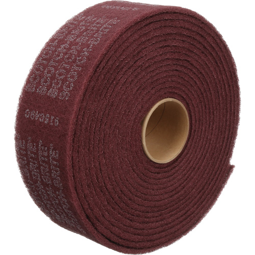 Ruban de nettoyage et de finition Scotch-Brite, Fin, 4" la x 30' lo NTL Industrial
