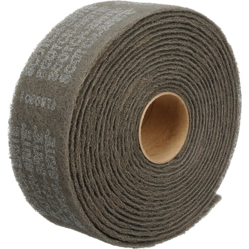 Ruban de nettoyage et de finition Scotch-Brite, Ultra fin, 4" la x 30' lo NTL Industrial