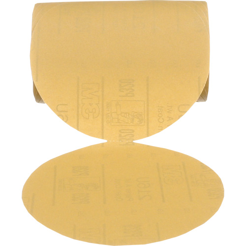 Disque dor&eacute; en rouleau Stikit, 6" dia., Grain P320, Oxyde d'aluminium NTL Industrial