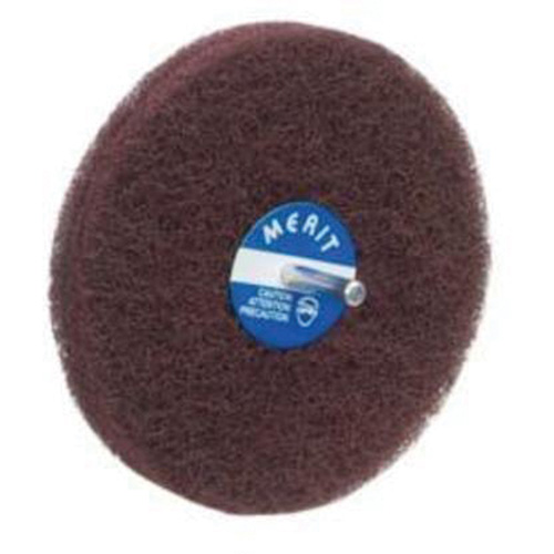 Disques non tiss&eacute;s Abrasotex, 5" dia., Grain Moyen, Oxyde d'aluminium NTL Industrial