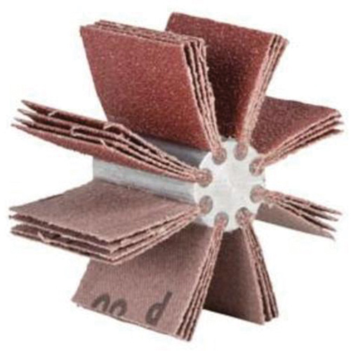 Outil de polissage d'al&eacute;sage &agrave; lamelles ordinaires B-810, Oxyde d'aluminium, Grain 60, 2-3/4" x 1-1/2" NTL Industrial