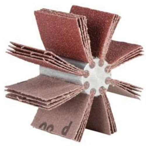 Outil de polissage d'al&eacute;sage &agrave; lamelles ordinaires B-810, Oxyde d'aluminium, Grain 240, 2-3/4" x 1-1/2" x NTL Industrial