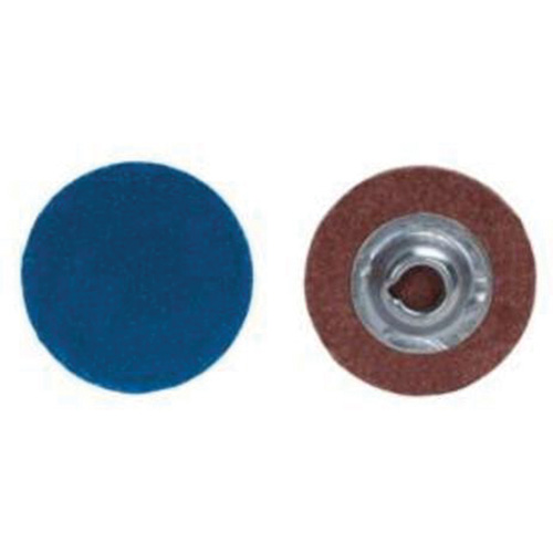 Quick-Change Discs, 2" Dia., 36 Grit, Zirconia Alumina NTL Industrial