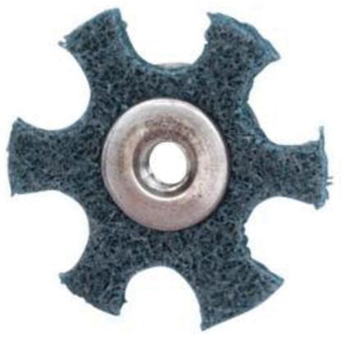 Abrasotex Surface Preparation Star, 1-1/2" Dia., Very Fine Grit, Aluminum Oxide NTL Industrial