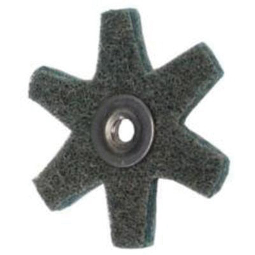 Abrasotex Surface Preparation Star, 2" Dia., Very Fine Grit, Aluminum Oxide NTL Industrial